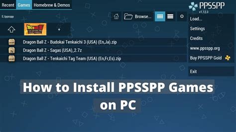 How To Install Ppsspp Games On Pc