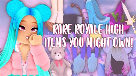 💗 Rare Royale High Items You Might Own Youtube