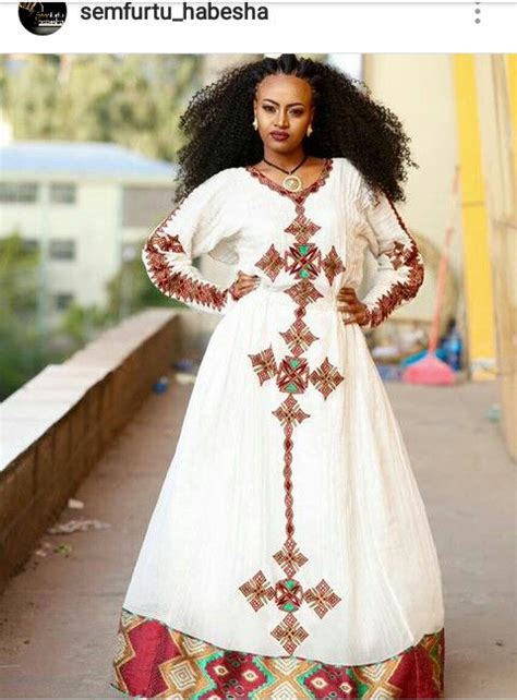 Sleeves Ethiopian Dress Ethiopian Clothing Ethiopian Wedding Dress