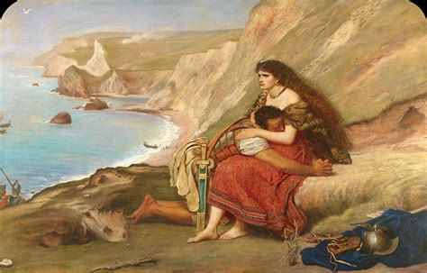 The Romans Leaving Britain Painting By John Everett Millais Fine Art