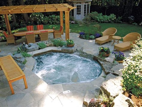From the spas with incredible views on. Betz inground spa | Backyard | Pinterest | Backyard, Hot ...