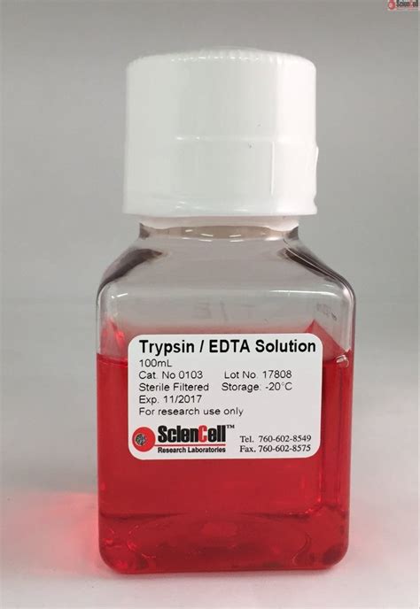 Liquid Sigma Aldrich Trypsin Edta Solution 1x At Rs 192030bottle In