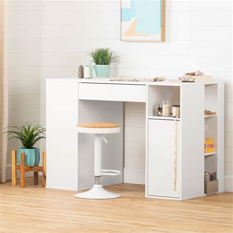Bathroom counters the standard height for bathroom counters is 34 to 35 inches. South Shore Crea Counter-Height Craft Table | South Shore ...