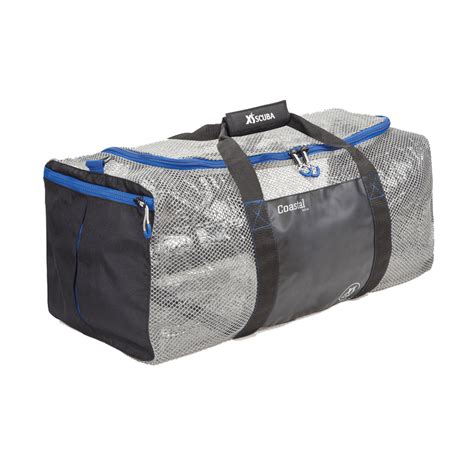 Coastal Deluxe Mesh Duffel Bag