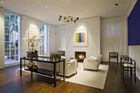 Interior architectural trim and fences. Federal Style Townhouse With Restored Exterior And ...