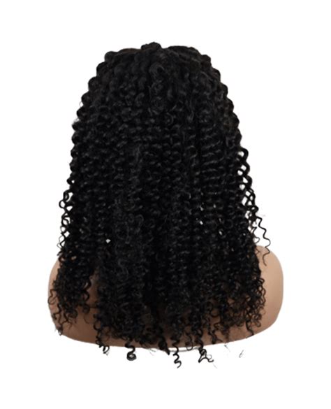 Deep Curl 13x4 Transparent Lace Front Wig Natural Color Touch Of