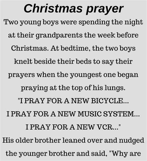 Christmas Prayerfunny Story Trending Stories News Entertainment