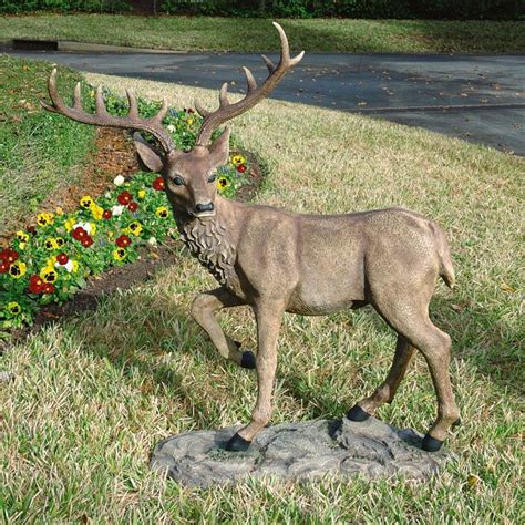 Fiberglass Deer Sculpture