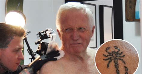 David Dimbleby Has Tattoo Inked On Shoulder Aged 75 But Wasnt Tempted