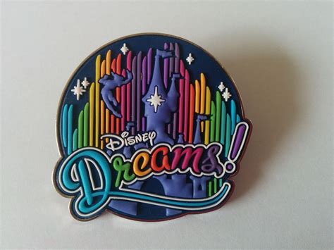 Pins Dreams N°2 De Disneyland Paris Enamel Pins Disney Pins Pins