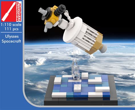 Lego Moc Ulysses Spacecraft 1110 Scale By Muscovitesandwich