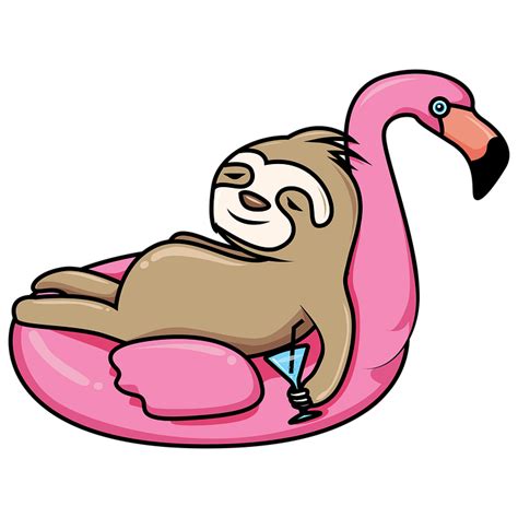 Sad Sloth Cartoon