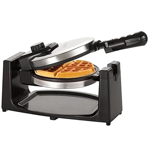 Buy Bella 13991 Rotating Non Stick Belgian Waffle Maker With Removeable Drip Tray Polished