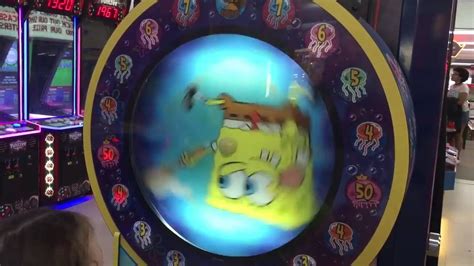 Spongebob Squarepants Jellyfishing Video Arcade Game Fun Plaza Myrtle