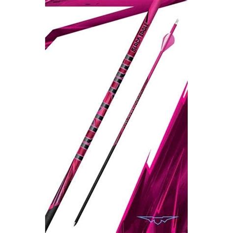 Jiaiun Outlaw Fletched Pink Arrows 400 Pack 6