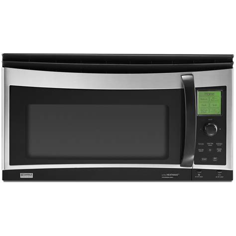 Or, do you loathe microwaves, but wish conventional cooking could speed up? Kenmore Elite Over the Range Microwave 1.7 cu. ft. 6378 ...