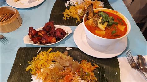 Eating steamed hot rice and rich spicy curries on fragrant banana leaves is an aromatic experience that will transport your taste buds to. Eating At Banana Leaf Malaysian Indian Restaurants Down ...