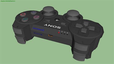 Playstation 3 Controller 3d Warehouse