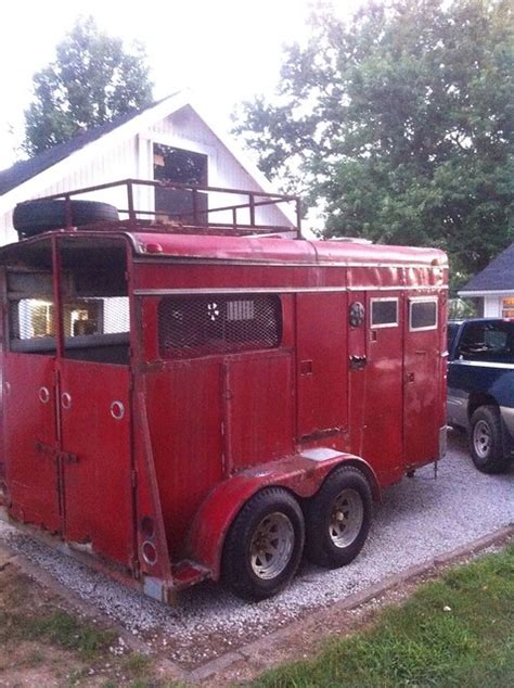 Horse Trailer To Camper Conversion Flickr Photo Sharing
