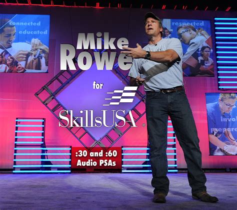 “mike Rowe For Skillsusa” Public Service Announcements Psas Skillsusa