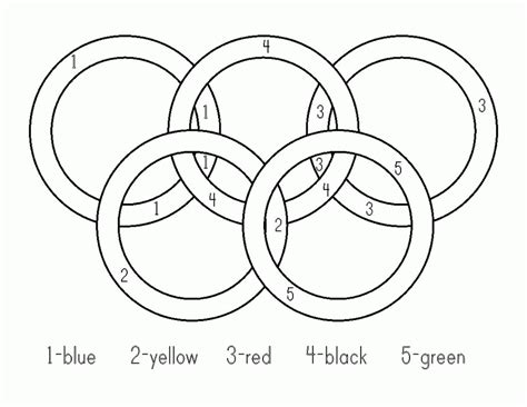 Olympic Rings Coloring Pages - Coloring Home