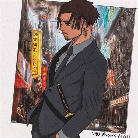 Update 76 Black Anime Characters Art Best Vn