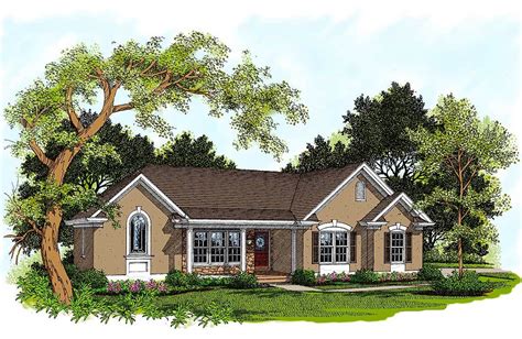 Traditional Ranch Home Plan 2097ga Architectural Designs House Plans