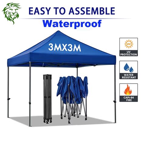 Tent Heavy Duty Tent 3x3 Meter Retractable Tent Withadjustable Height