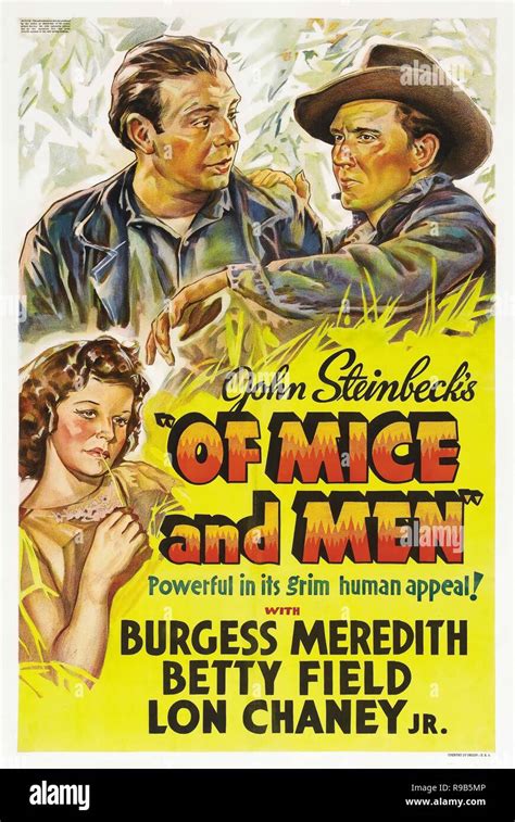 Of Mice And Men Hi Res Stock Photography And Images Alamy