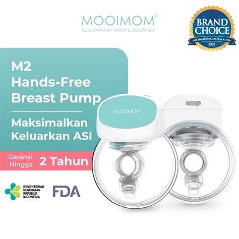 Jual Mooimom Hands Free Wireless Electric Breast Pump Pompa Asi M Shopee Indonesia