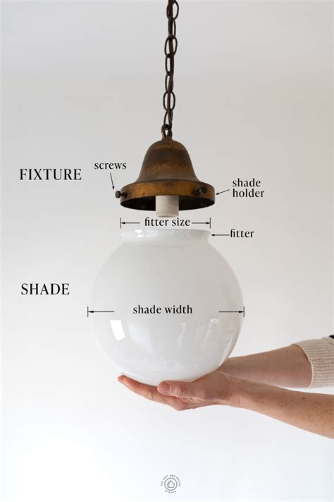 How To Replace A Light Fixtures Glass Shade — The Grit And Polish