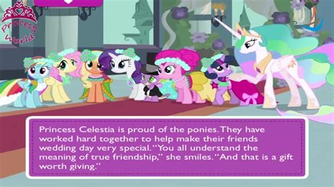 My Little Pony Friendship Is Magic A Canterlot Wedding Storybook App