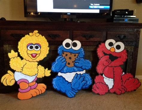 Printable Baby Elmo Center Pieces Request A Custom Order And Have