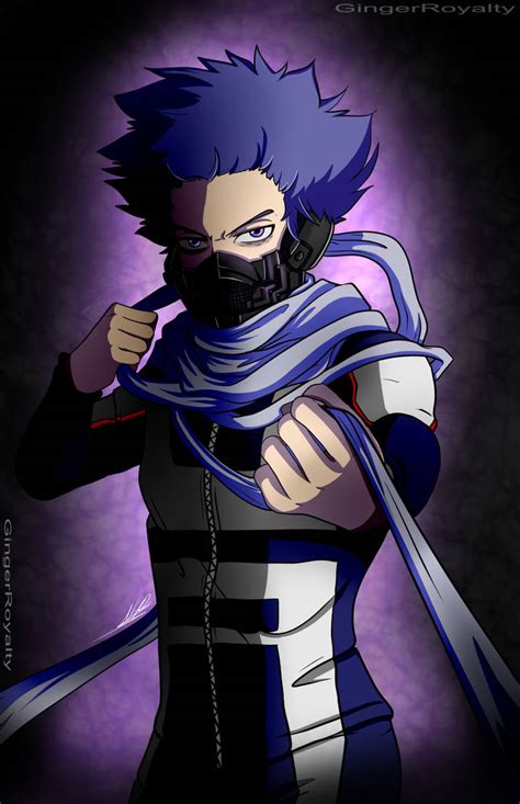 Hitoshi Shinsou Battle Ready By Momofoxx On Deviantart