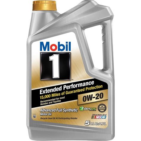 3) what return do you expect for paying the higher price for synthetic oil? Mobil 1 Extended Performance 0w-20 Full Synthetic Motor ...