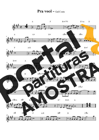 Conheça o melhor site para ler livros online gratuitamente ou baixar livros grátis em pdf ou em vários outros formatos + uma dica. Gal Costa - Pra Você - Partitura para Saxofone Alto (Eb)