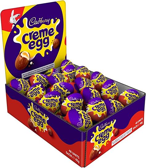 cadbury creme egg 1 41oz 40g pack of 48 grocery and gourmet food