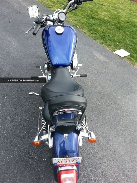 Used with a light scratch at the bottom. 2006 Harley Davidson Sportster 1200 Blue / Black Bg3 Exhaust