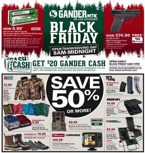 What Paper Do Black Friday Ads Come Out - Gander Mountain Black Friday Ad Deals 2018 - Funtober