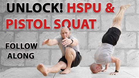 Learn Handstand Push Up And Pistol Squat Training Drills Youtube