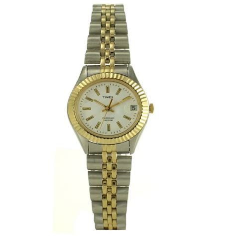 Timex Womens Rolex Style Two Tone Watch Overstock Shopping Big