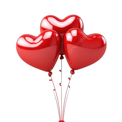 3d 插畫愛情氣球 情人節 心 愛png去背圖片素材免費下載，免摳圖設計圖案下載 Pngtree