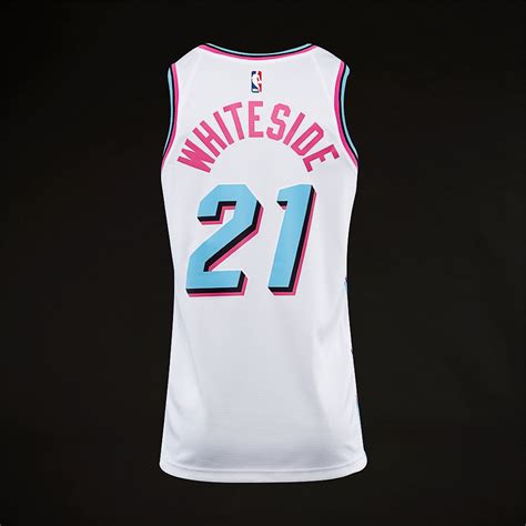 Nike Nba Miami Heat Swingman Jersey City Edition White Mens Replica