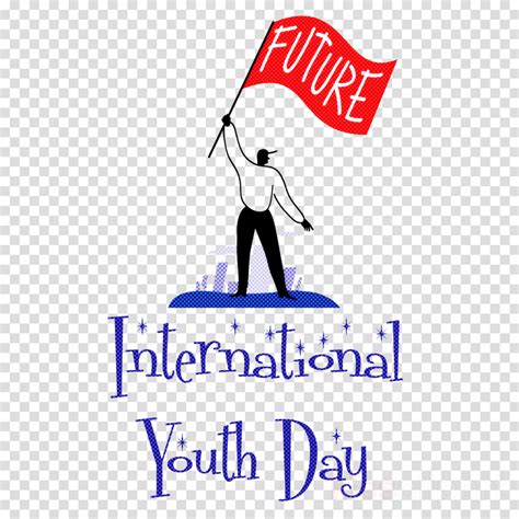 International Youth Day Youth Day Clipart Logo Male Happiness