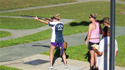 2018 World Skeet Championships Ladies 3rd Place 410 Shoot Off Youtube