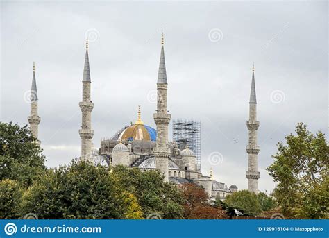 La Mezquita Azul En Sultanahmet En Estambul Sultanahmet Camii Foto De