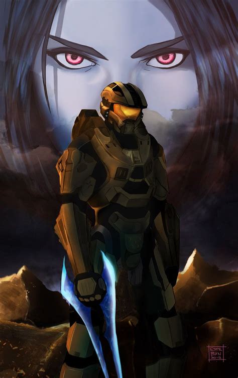 Master Chief And Cortana Halo Halo Video Game