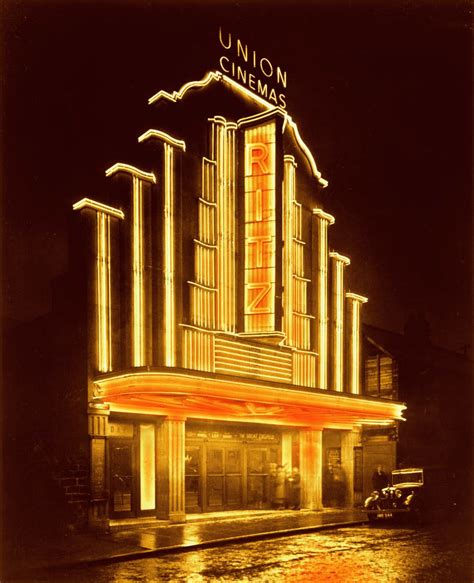 Ritz Cinema Barnsley In 1937 With Images Image Black And White