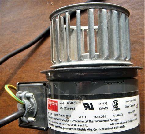 Dayton Blower Fan Model 4c440 115 Vac 5060 Hz