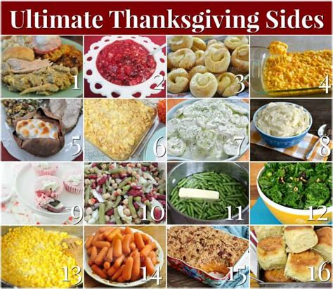 Many of these thanksgiving side dishes can even be made ahead or prepared in a slow cooker. Ultimate Thanksgiving Side Dish Recipes - Southern Plate